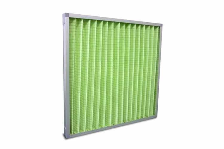 無(wú)隔板高效過(guò)濾器主要采用熱溶膠作為濾芯的分隔物，便于機(jī)械化生產(chǎn)